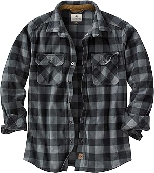 Legendary Whitetails Navigator Herren-Hemd mit Knopfleiste, Fleece, kariert, Größe XL-Groß
