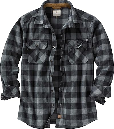 Legendary Whitetails Navigator Herren-Hemd mit Knopfleiste, Fleece, kariert, Größe XL-Groß