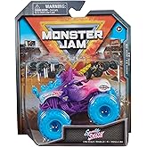 Monster Jam, Official Sparkle Smash Monster Truck, Die-Cast Vehicle, 1:64 Scale, Kids Toys for Boys Ages 3 and up