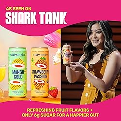 wildwonder Sparkling Probiotic Drink 12pk, For Gut