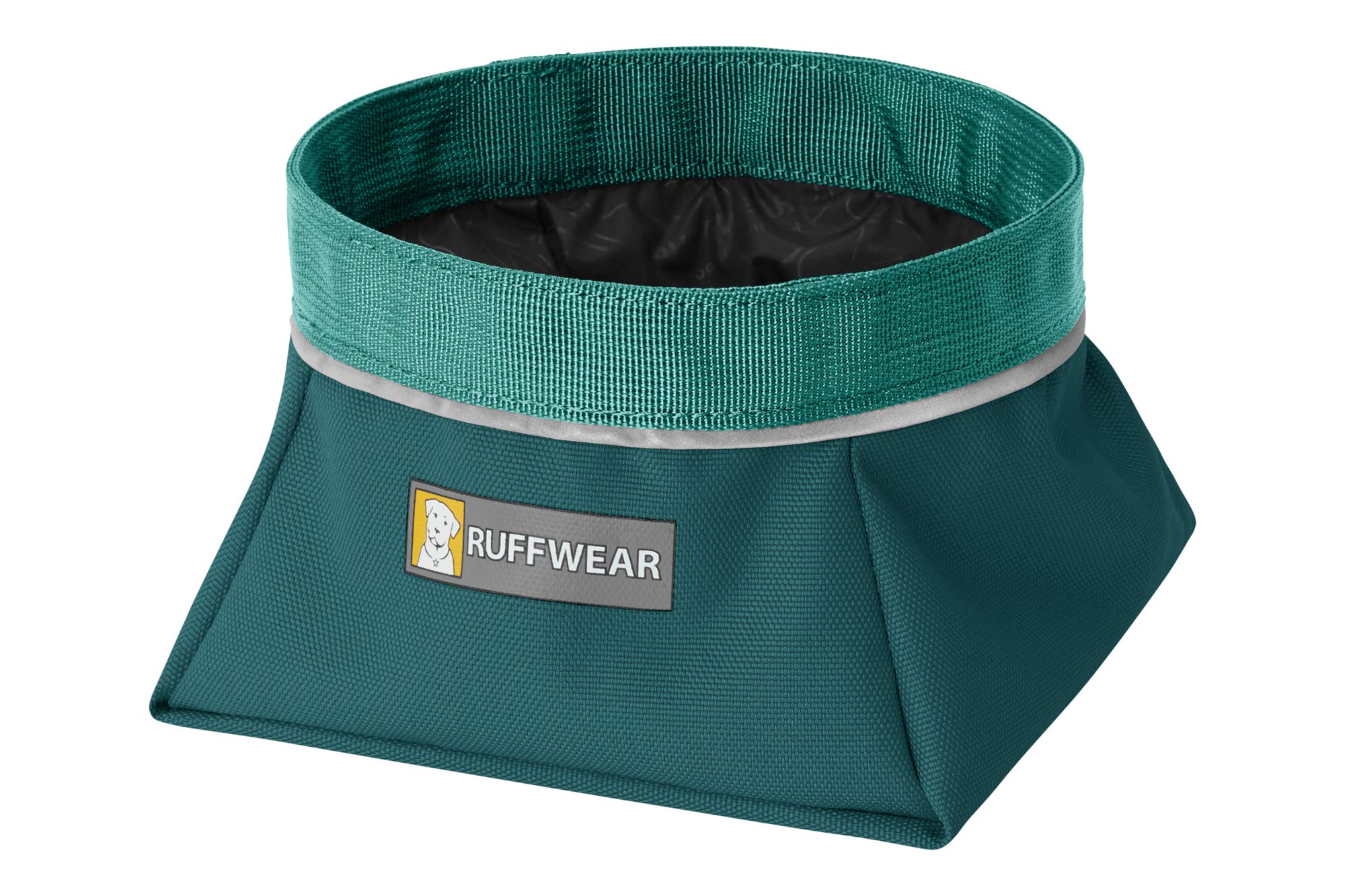 RUFFWEAR Quencher Bowl, Portable Dog Travel Bowl for Food and Water, Tumalo Teal, Small