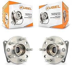 Kugel Rear Wheel Bearing and Hub Assembly Pair