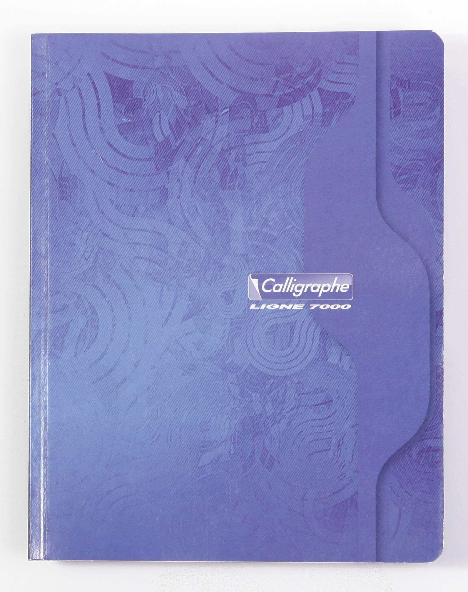 Calligraphe 204C Set of 5 Notebooks Cloth Back (Clairefontaine) 17x22cm - 192 Small Square Pages - 70 g White Paper - Varnished Card Cover - Random Colours