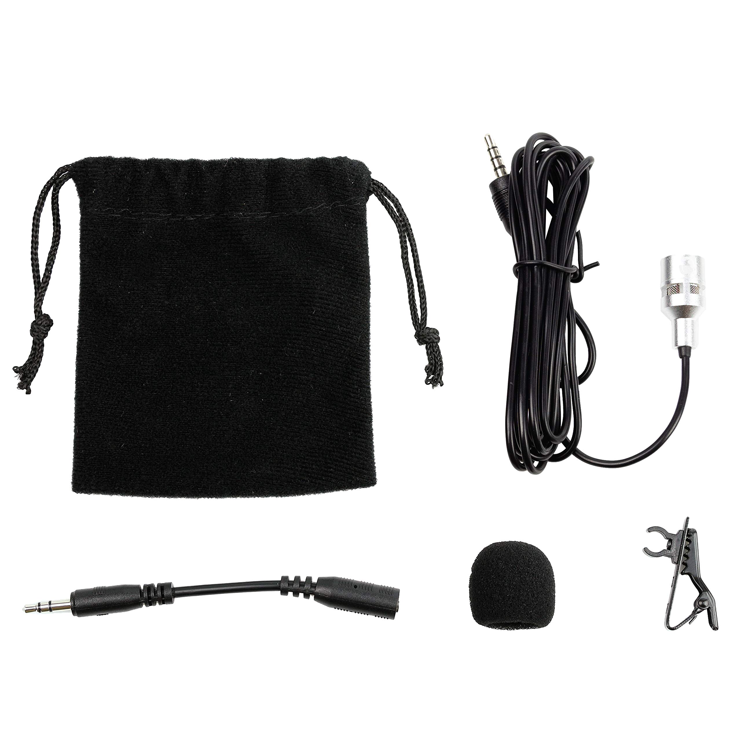 Industry Standard Sound ISSLM01U ISSLM01U Uni-Directional Lavalier Microphone