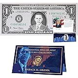 Official Barack Obama Dollar Bill. Real Bankable & Spendable with Removable Seal. from The Presidential Futures Mint Collection