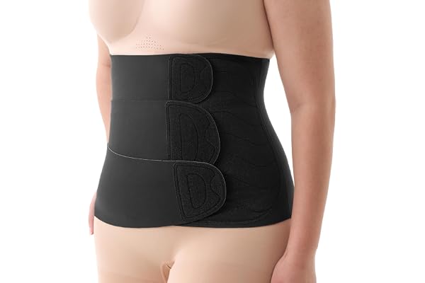 Momcozy Ergowrap Postpartum Belly Band for C-Section Recovery and Vaginal Birth, Abdominal Binder with 3D Lifting & Ergonomic