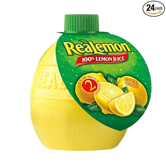 Mott's ReaLemon Lemon Juice Shape, 2.5 