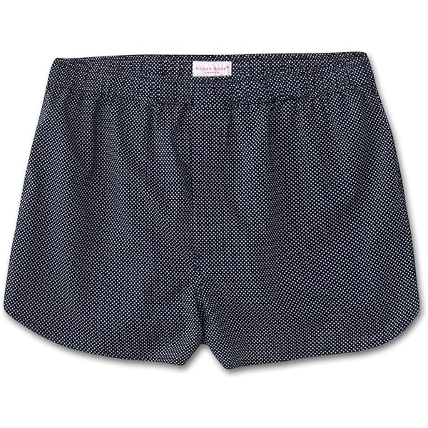 Derek Rose Men's Amalfi Boxer Short, Blue, Small at Amazon Men's