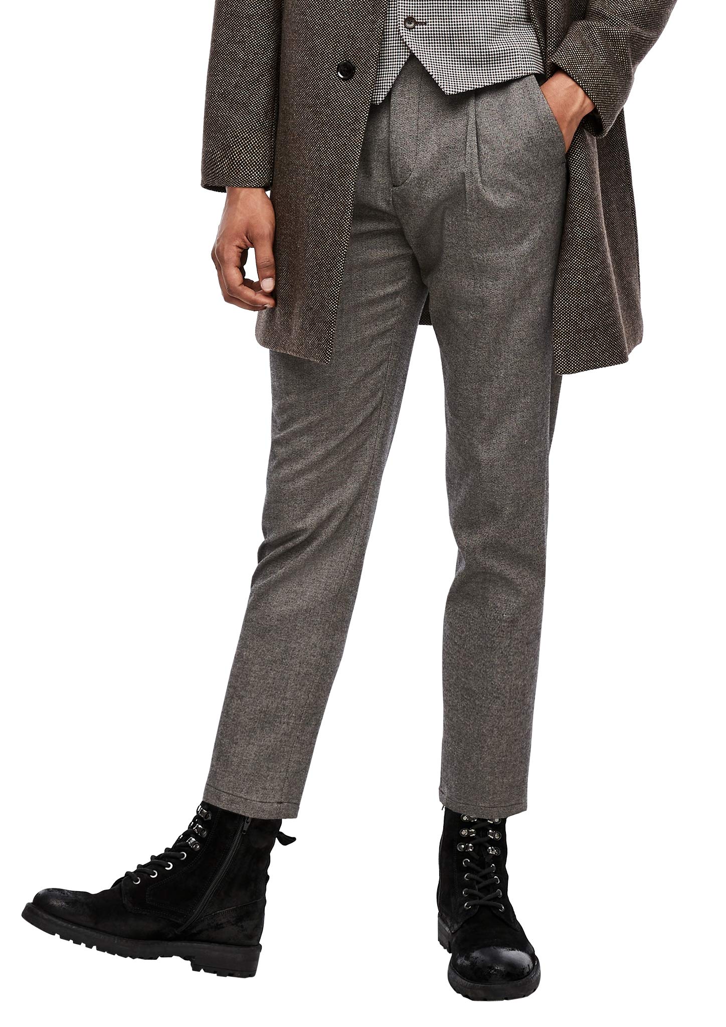 s.Oliver BLACK LABEL Men's 160.11.899.18.180.2055285 Business Suit Pants Set, 88p2, 42