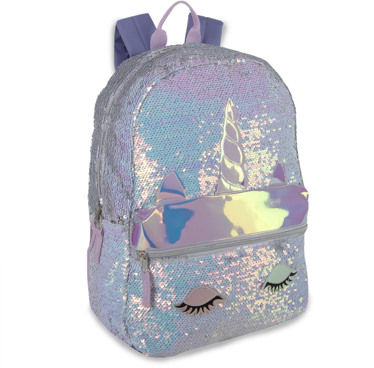 Reverse Sequin Glitter Backpacks Color Changing Rainbow