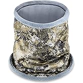 HUNTARMOR Stealth Hunter Neck Gaiter: Breathable Neck Hunting Gaiters, Men's Camo Stormproof Neck Gator, Comfortable Snow Cold Weather Neckwarmer