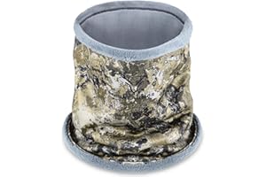 HUNTARMOR Stealth Hunter Neck Gaiter: Breathable Neck Hunting Gaiters, Men's Camo Stormproof Neck Gator, Comfortable Snow Cold Weather Neckwarmer