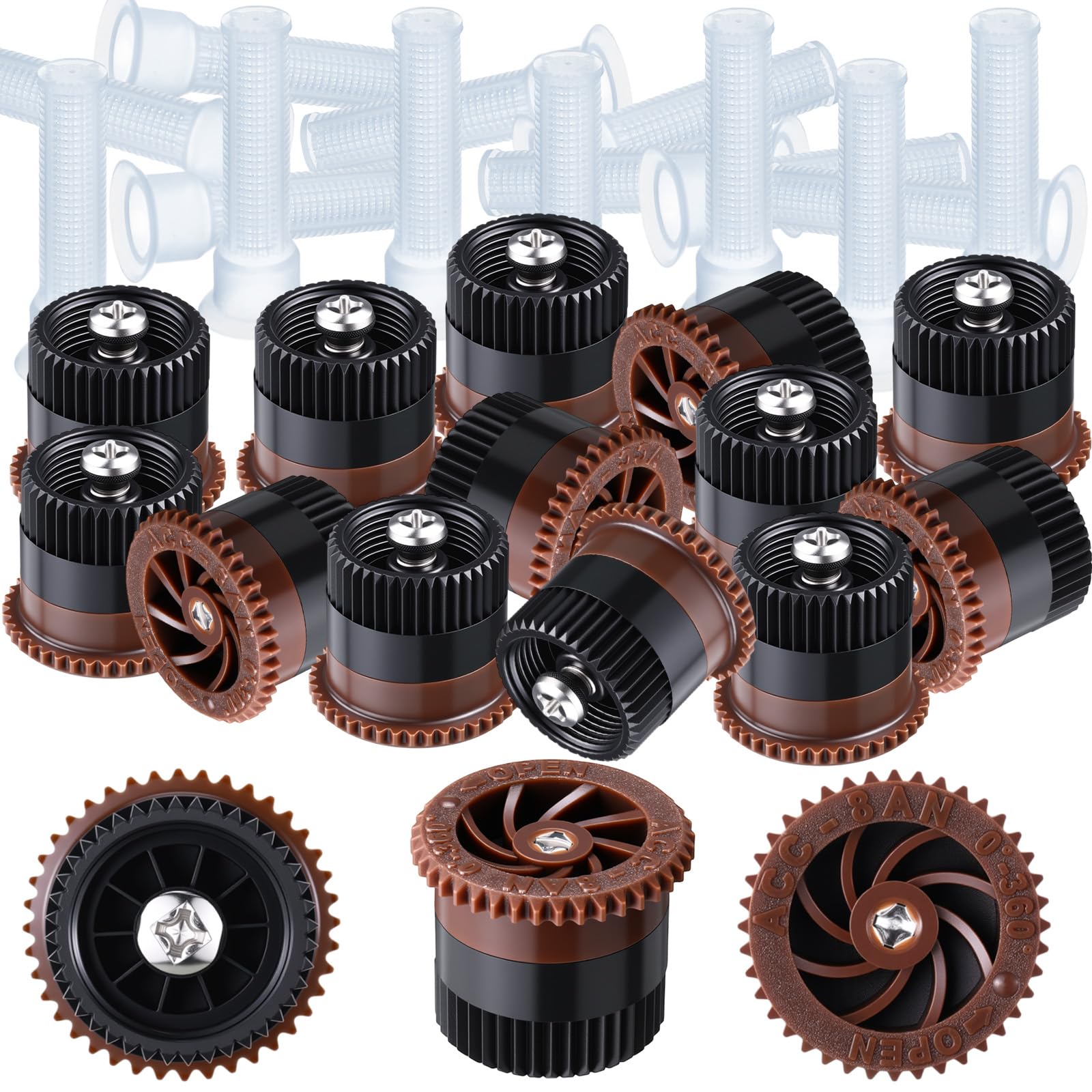 Honoson 16 Pcs Variable Arc Nozzle Radius High
