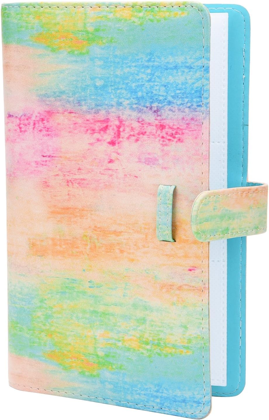 Sunmns Colorful Wallet PU Leather Photo Album for Fujifilm Instax Mini 11 9 8 90 8+ 26 7s Instant Camera Film, Polaroid Snap Zip Z2300 PIC-300 Film (Rainbow)