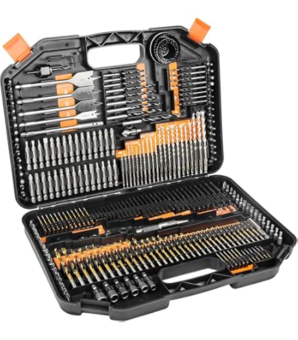 RIDGID 10-Piece Impact Driving Bit Kit With Case - Impact Rated Screwdriver Bits