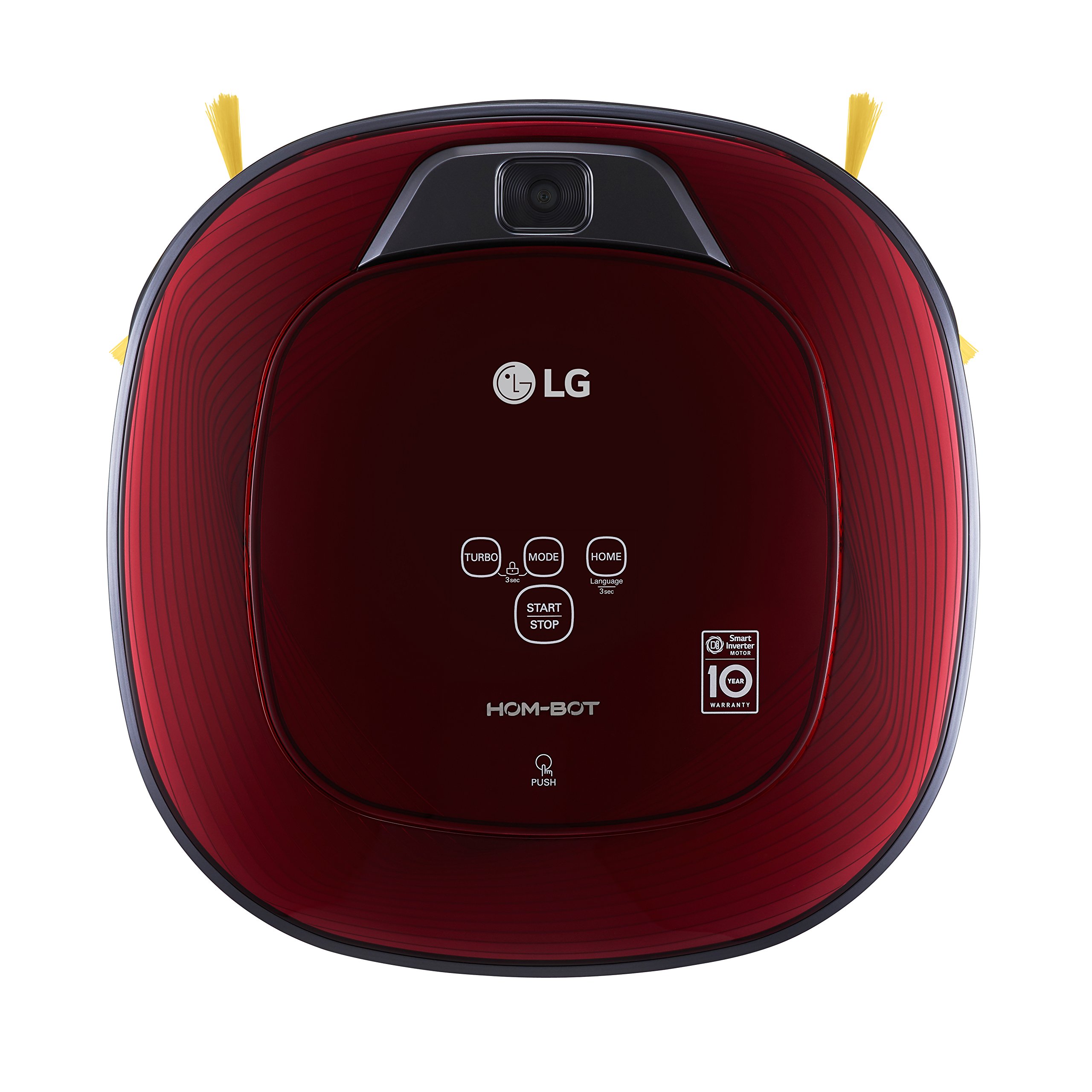 LG HomBot Square Robotic Vacuum quietly cleans every corner of your