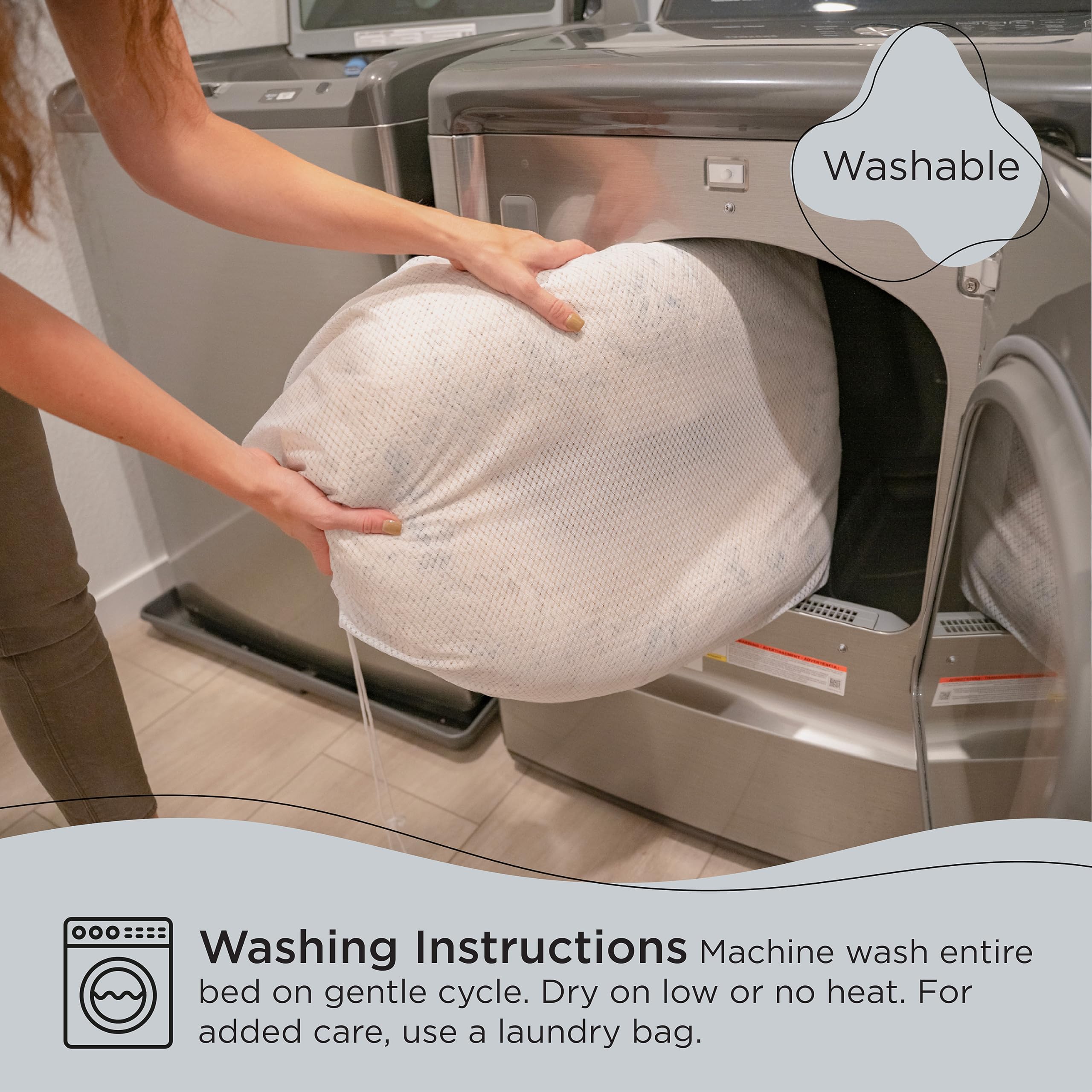 Best Friends by Sheri The Original Calming Donut Cat and Dog Bed in