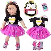 AK KYC 18 Inch American Doll Clothes and Accessories Travel Skating Sport Playset Outdoor Sport Accessories (Not Include Doll)
