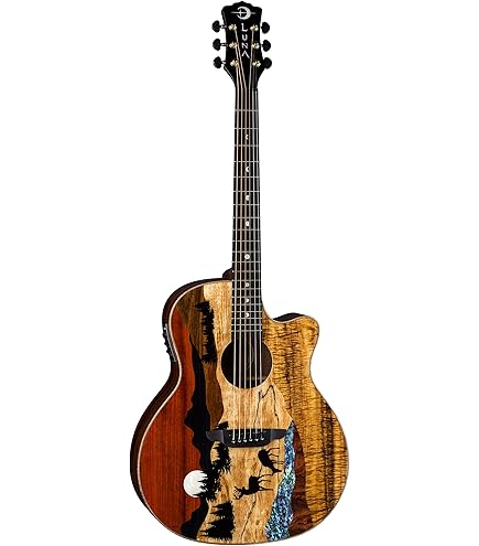 Amazon.com: Luna Vista Eagle 12-String Cutaway Acoustic Electric
