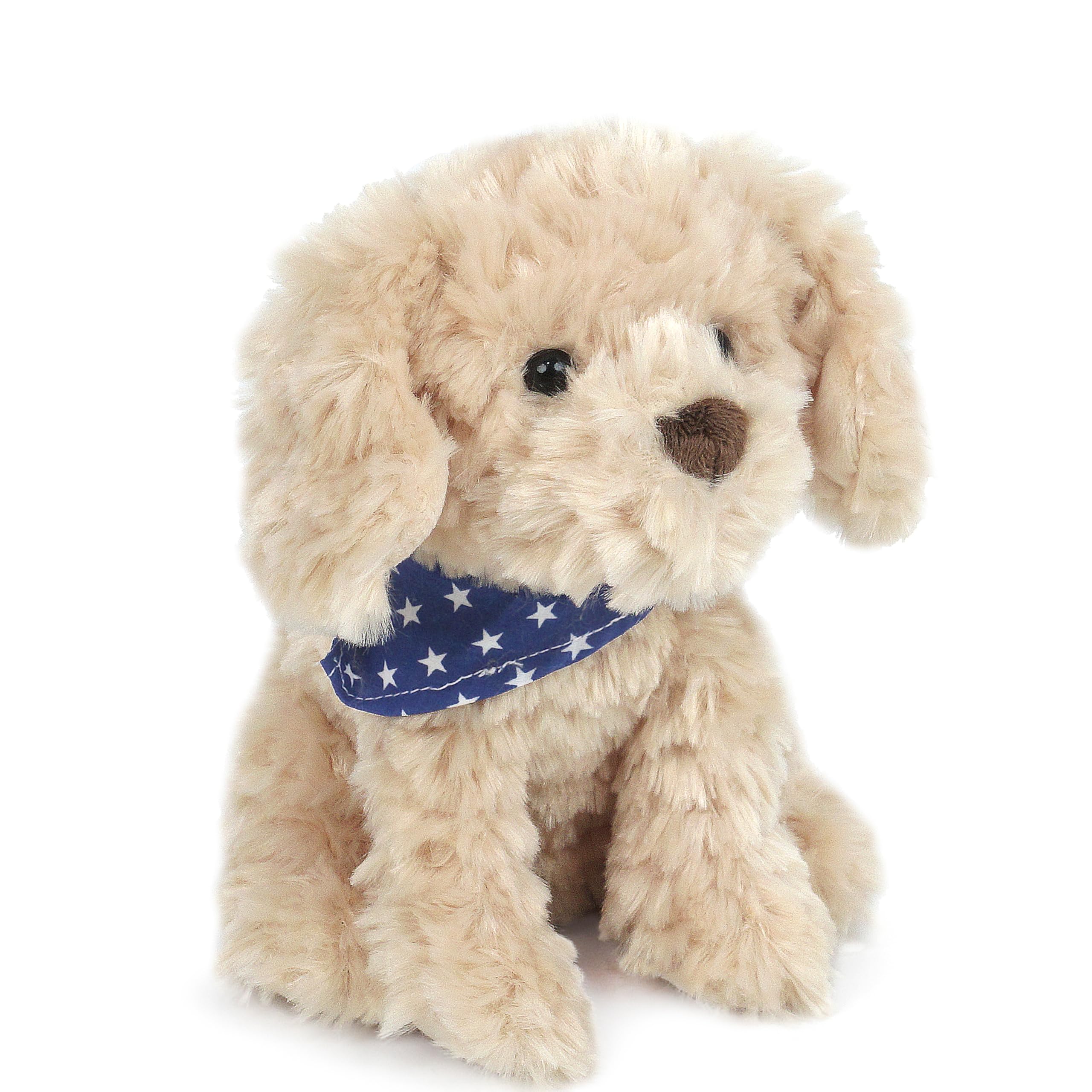 MON AMI Goldendoodle Puppy 7.5-Inch Stuffed Dog for Boys & Girls | Soft Cuddly Plush Puppy Toy | Playtime Companion | Nursery Décor | Gift for All Ages