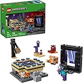 LEGO Minecraft Nether & End Portal Journey Building Toy for Boys & Girls - Video Game Playset & Toy Figures for Kids, Ages 7+