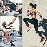 Sportneer Adjustable Ankle Weights Set 0.8-3.5 lb per ankle 2 pack view 7