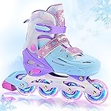 2PM SPORTS Kids Inline Skates for Girls Ages 4-8