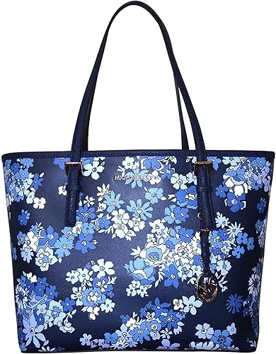 michael kors floral tote