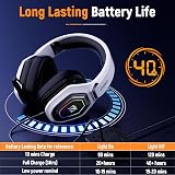 Ozeino Wireless Gaming Headset 2.4G USB Type-C 40H PS5 PS4 PC Mobile view 5