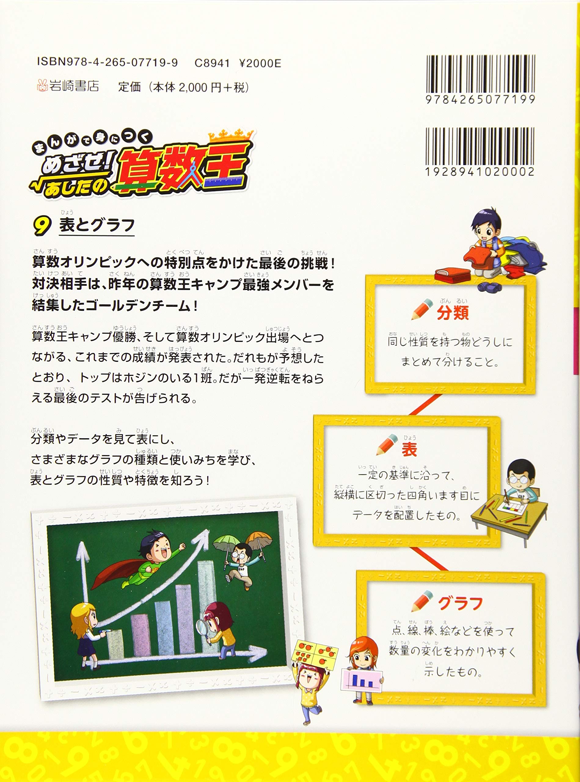 まんがで身につく めざせ あしたの算数王 9 表とグラフ ゴムドリ Co 竹内 洋人 朴 康鎬 猪川 なと 本 通販 Amazon まんがで身につく めざせ あしたの算数王 9 表とグラフ ゴムドリ Co 竹内 洋人 朴 康鎬 猪川 なと 本 通販 Amazon