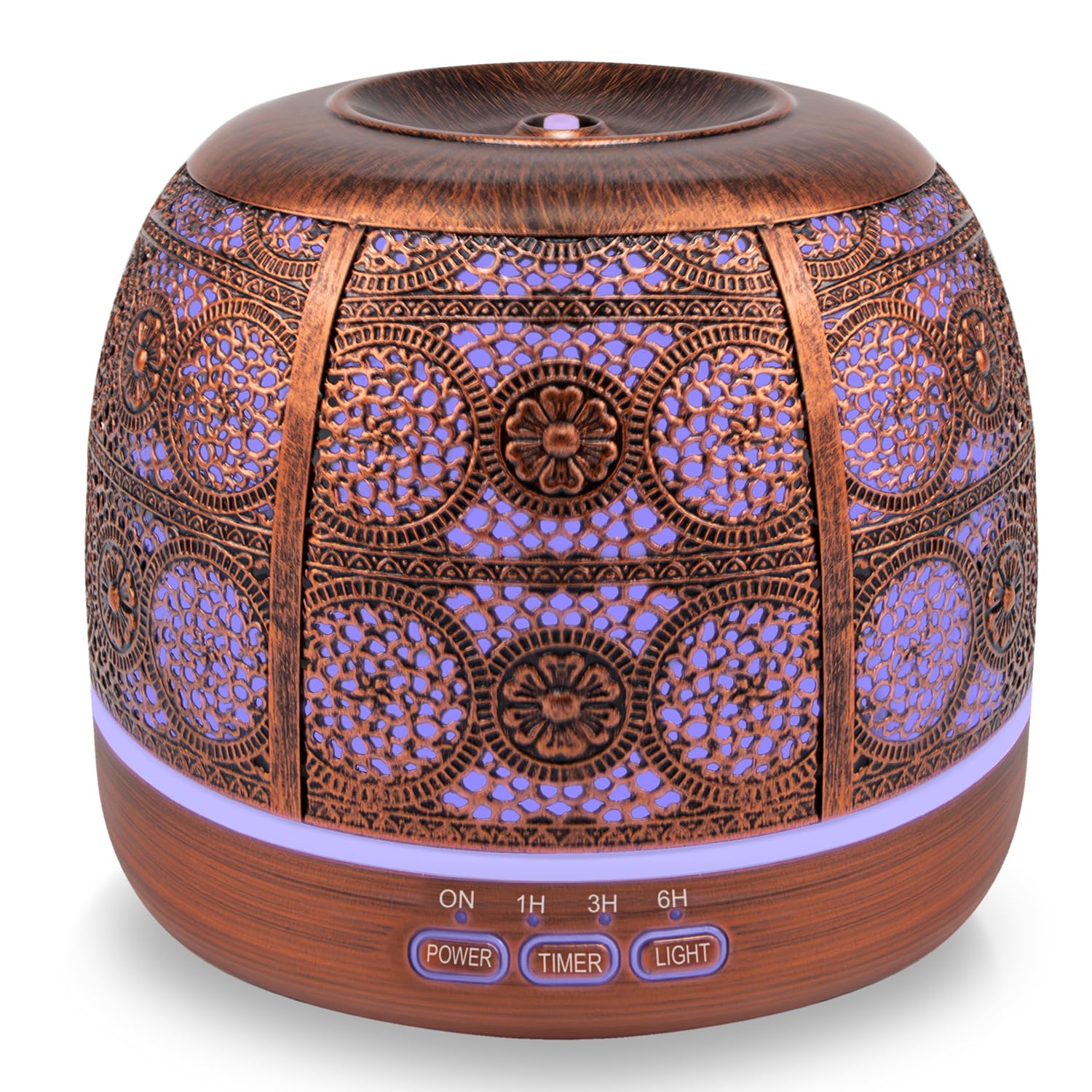 Photo 1 of 500ml Essential Oil Diffuser, ARVIDSSON Metal Diffusers for Essential Oils, Aromatherapy Oil Diffuser for Large Room, Color Changing Mood Light & Mist Timer Setting, Gift for Women