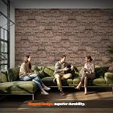 IZODEKOR 3D Wall Panels Brick Effect Cladding Stone Look 2 cm Thick view 3