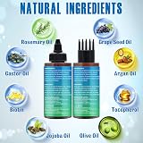 GoldWorld Rosemary Oil for Hair Growth 2x120ml Hair Serum Diluted view 2