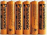 Panasonic HHR-75AAA/B-6 Ni-MH Rechargeable Battery