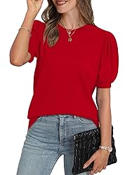 Womens Short Sleeve Sweaters Spring Summer Tops