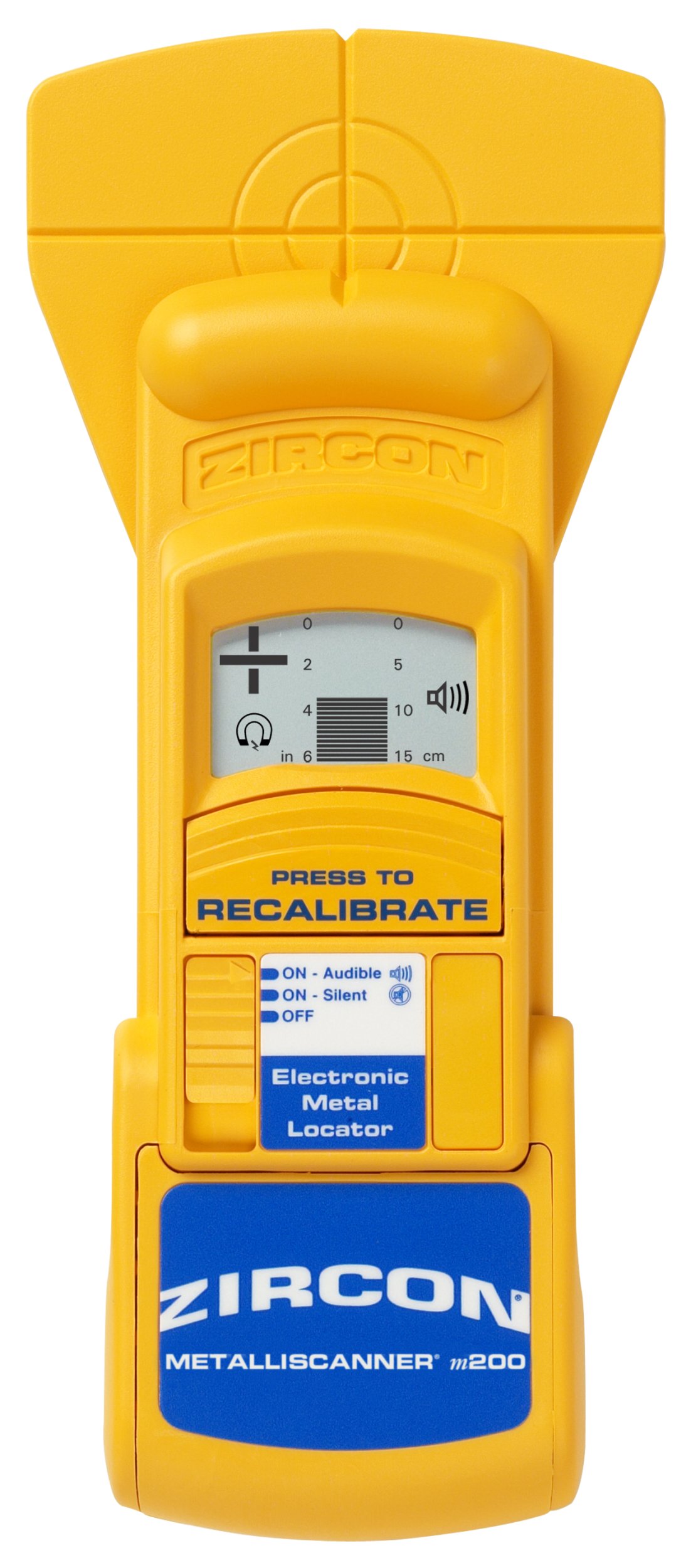 Zircon 62151 MetalliScanner MT6 Metal Detector, Yellow