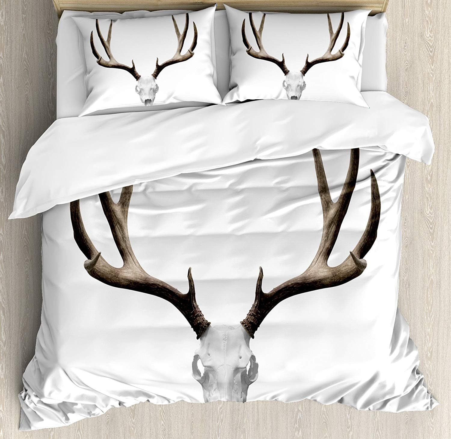 Best Deer Skull Duvet Bedding King