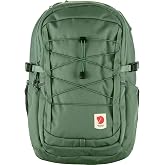 Fj&auml;llr&auml;ven Skule 20 Backpack - Lightweight Durable Everyday Travel Laptop Bag, Patina Green