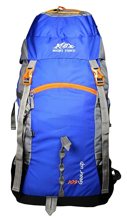 MOUNT TRACK Gear Up 60Ltrs Neon Blue Rucksack