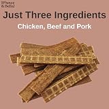Bounce and Bella Natural Dog Chews Meat Feast Strips 100g view 2