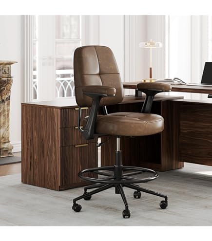 Amazon.com: Tempur-Pedic TP8200 Ergonomic Fabric Mid-Back Drafting