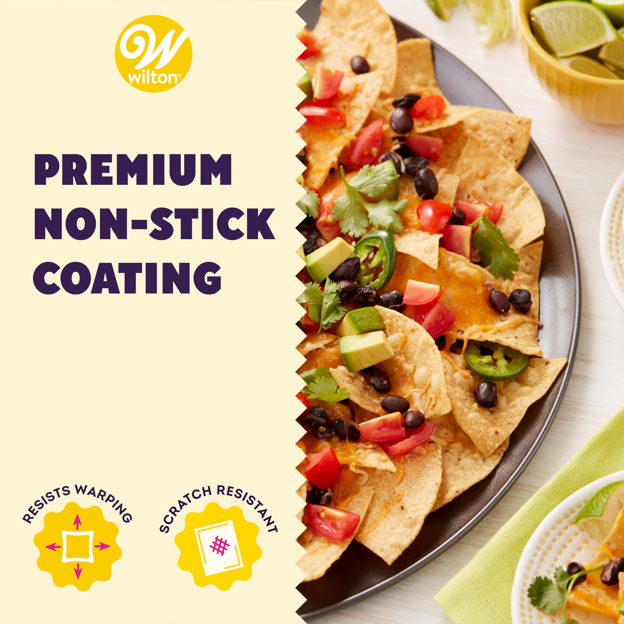 Wilton Perfect Results Premium Non-Stick Pizza Pan, 14 Inch