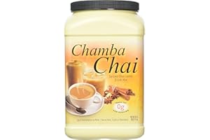 YISHIQI Big Train Chamba Chai Spiced Chai Latte, Two 4lb. Jugs