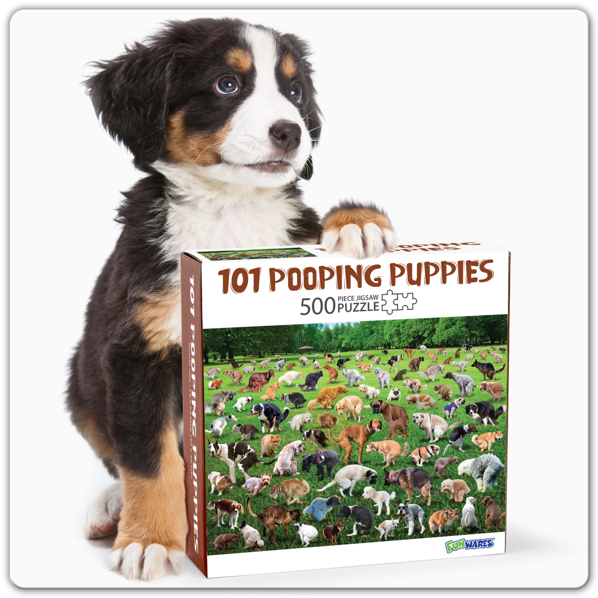 Funwares Original 101 Pooping Puppies Puzzle