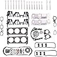 Full Head Gasket Set with Bolt, Engine Cylinder Head Gasket kit, Compatible with Chevy Equinox 2005-2009, for Pontiac Torrent 2006-2009, ES72892 HS9071PT-3, 3.4L V6 OHV, VIN F