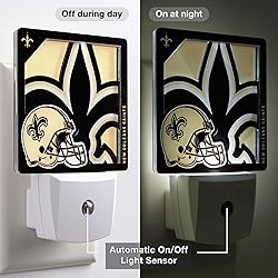YouTheFan NFL New Orleans Saints Logo Series Nite