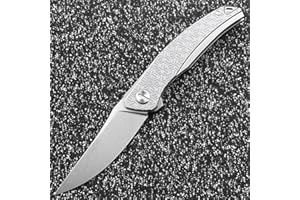 Shirogorov Quantum Titanium Alloy Handle Knife (silvery)