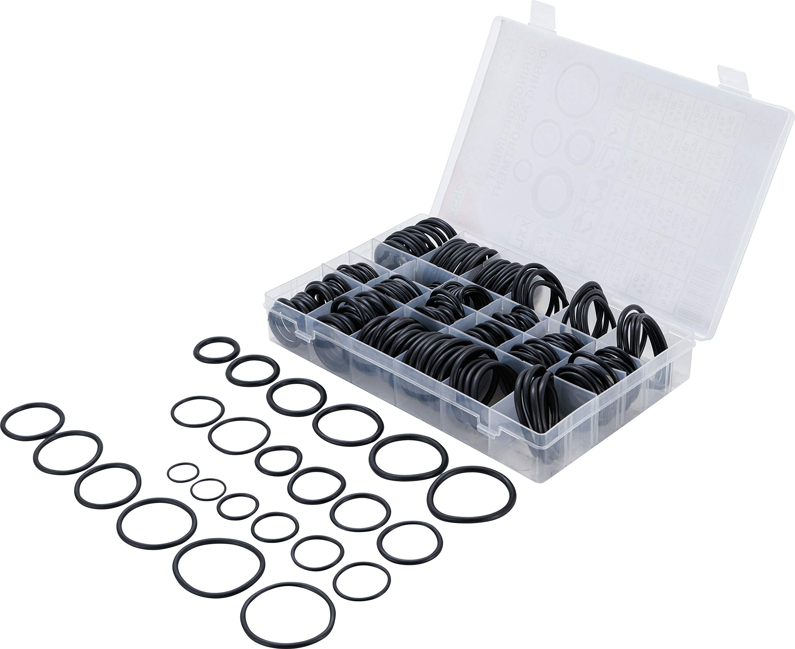 BGS 8105 | O-Ring Assortment | XXL | Ø 18 - 50 mm | 285 pcs.