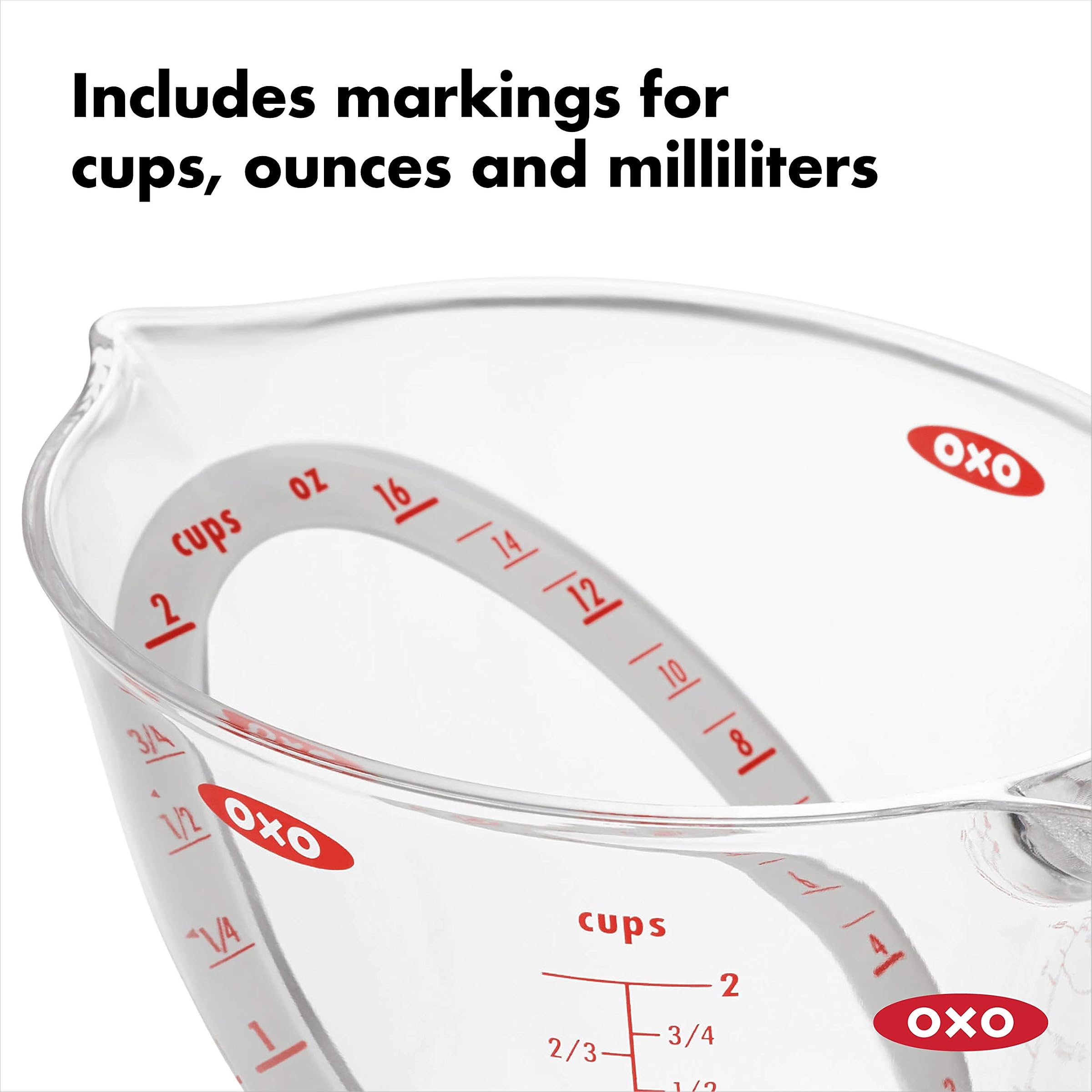 OXO Good Grips 2 Cup Angle Measuring Cup