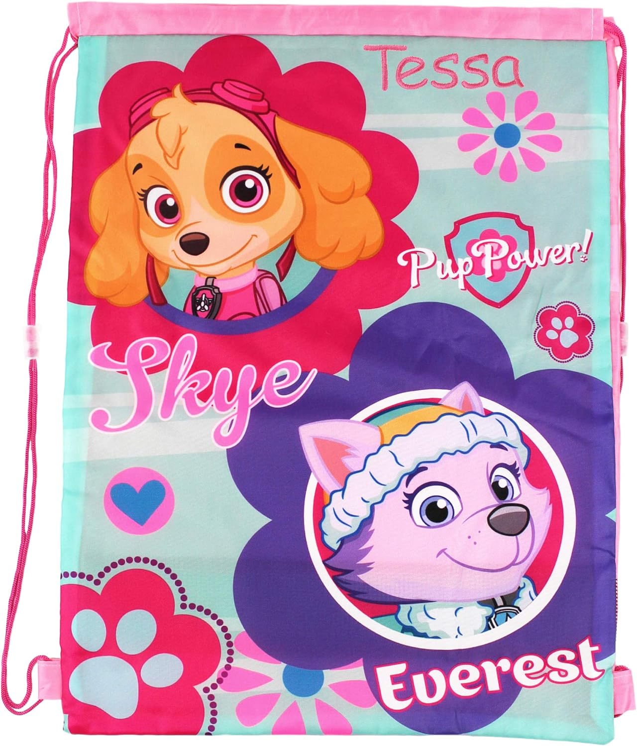 personalised paw patrol bag